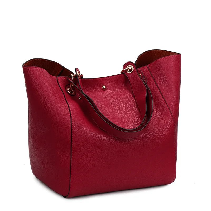 Women's Hand Bags Leather Fashionable Handbags for Women Ladies Set Single Shoulder Messenger Bag Mother's Day Gift - Zeprah