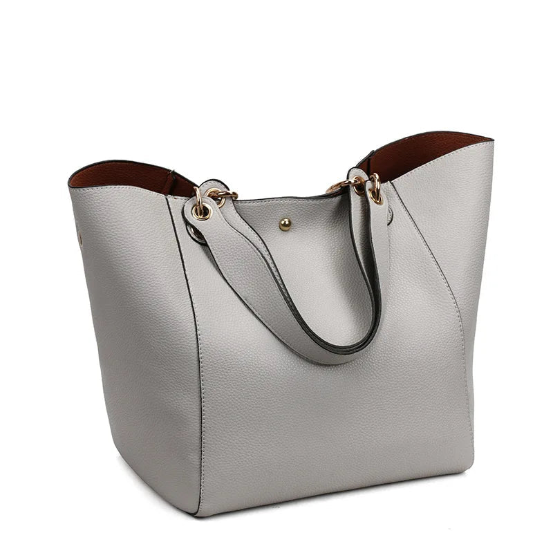 Women's Hand Bags Leather Fashionable Handbags for Women Ladies Set Single Shoulder Messenger Bag Mother's Day Gift - Zeprah