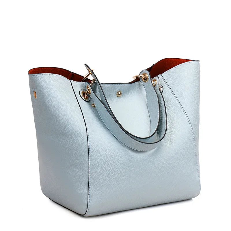 Women's Hand Bags Leather Fashionable Handbags for Women Ladies Set Single Shoulder Messenger Bag Mother's Day Gift - Zeprah