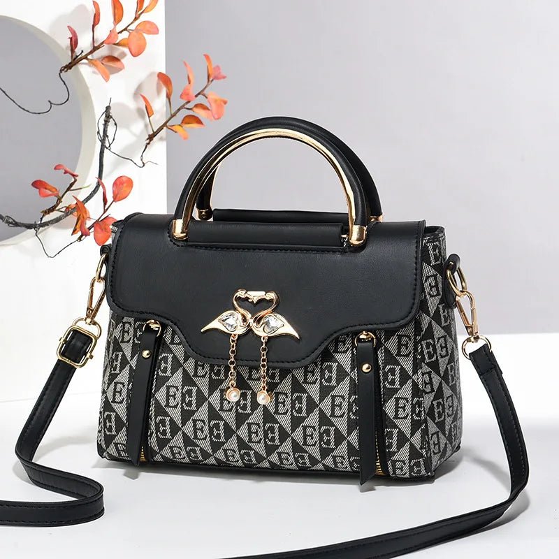 Women's Handbag New Fashion Trendy Solid Color Versatile Casual Shoulder Crossbody Women's Bag - Zeprah