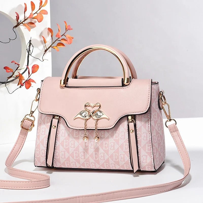 Women's Handbag New Fashion Trendy Solid Color Versatile Casual Shoulder Crossbody Women's Bag - Zeprah