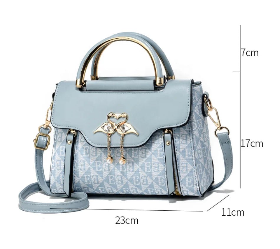 Women's Handbag New Fashion Trendy Solid Color Versatile Casual Shoulder Crossbody Women's Bag - Zeprah