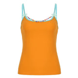 Women's High Quality Sequin Lace Camisole Backless V - Neck Sleeveless Slim Fit Short Tank Top Floral Pattern Front Sexy - Zeprah