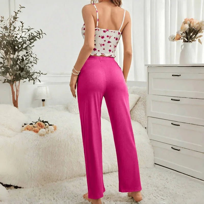 Women's Homewear European American Trousers Casual Comfortable Nightgowns Outdoor - Zeprah