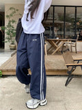 Women's Summer Design Wide - leg Pants Casual Sports Pants American - style Quick - drying Pants - Zeprah