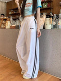 Women's Summer Design Wide - leg Pants Casual Sports Pants American - style Quick - drying Pants - Zeprah