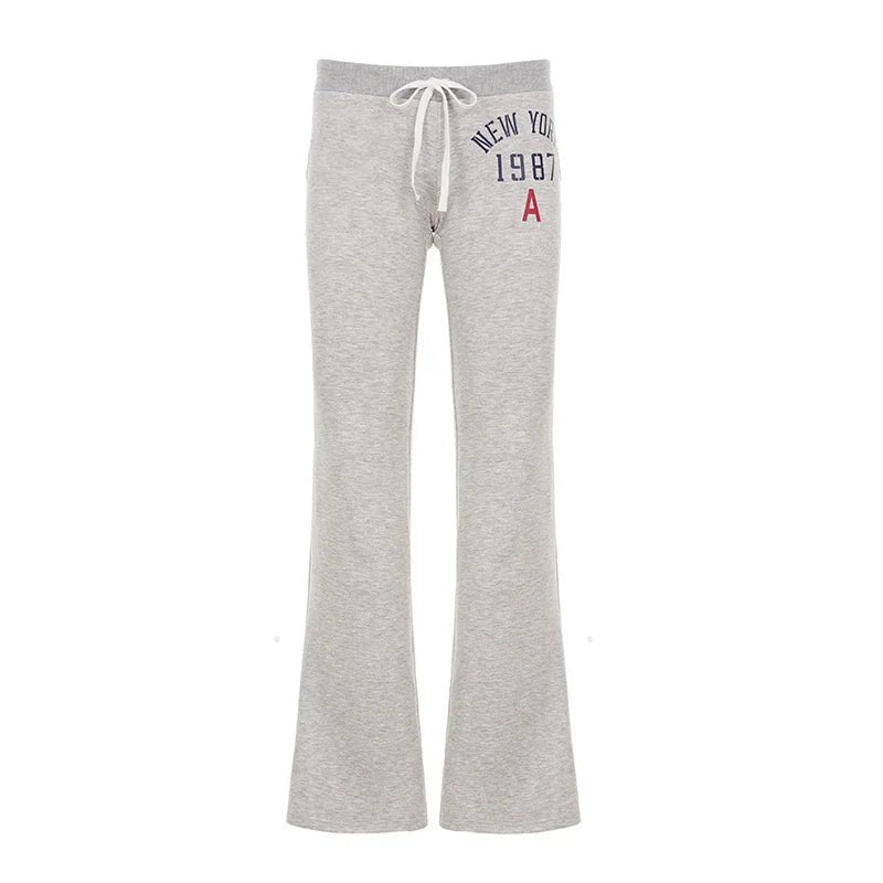 Women's Summer Flat Front Brushed Fleece Sweatpants - Loose Fit Breathable Eco - Friendly Athletic - Zeprah