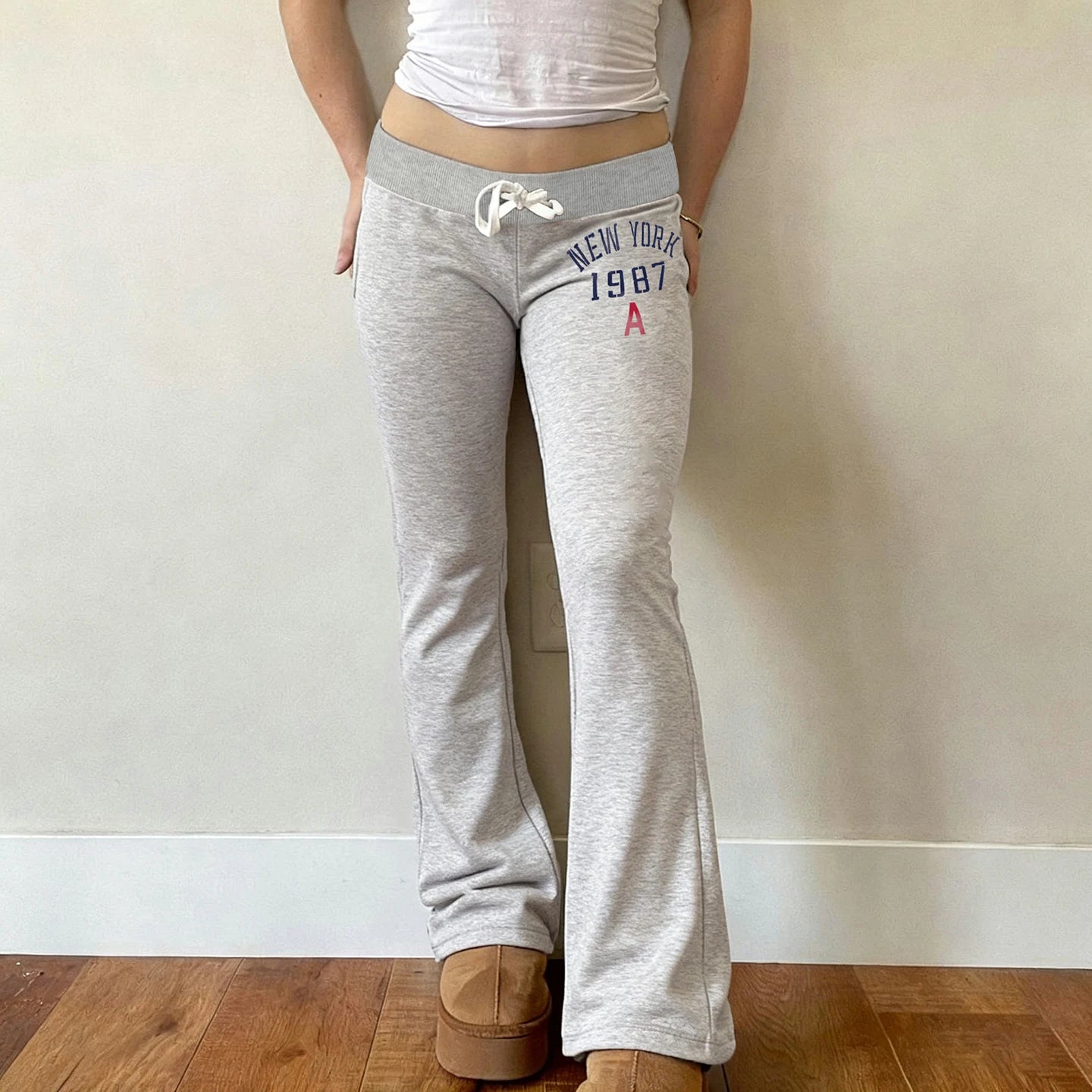 Women's Summer Flat Front Brushed Fleece Sweatpants - Loose Fit Breathable Eco - Friendly Athletic - Zeprah