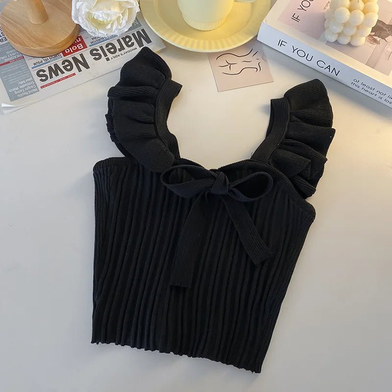 Women's Summer Sleeveless Candy Crop Top Women's Camisoles - Zeprah