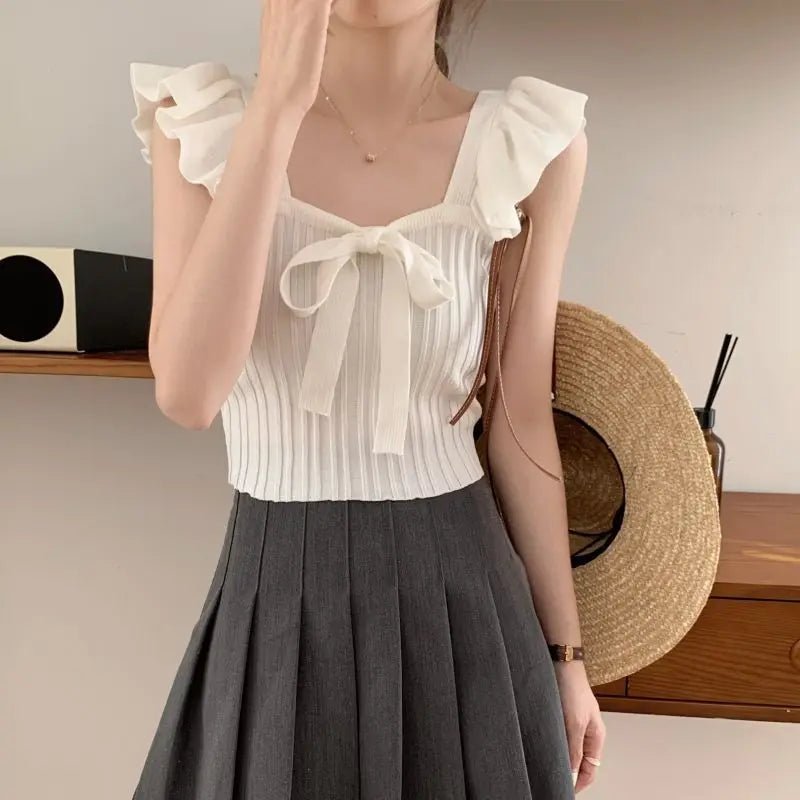 Women's Summer Sleeveless Candy Crop Top Women's Camisoles - Zeprah