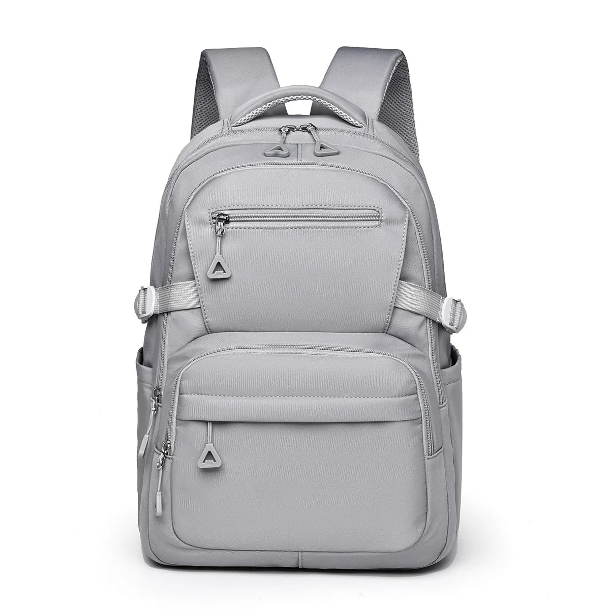 Women's Trendy Korean Style Junior High School Backpack Simple Casual School Bag for Students Large Capacity for Campus - Zeprah