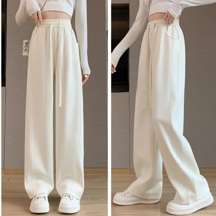 Workout Long Pants Classic Simple Slacks Sporty Trousers - Zeprah