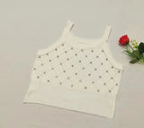 Workout Sleeveless Knitted Tank Top for Women Camisole Basic tank Top - Zeprah